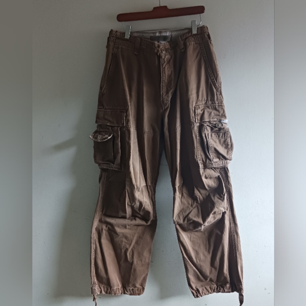 Abercrombie & Fitch Mens Cargo/Paratrooper Pants 32 L